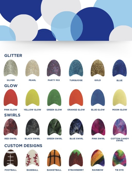 Hawley acrylic color chart 2